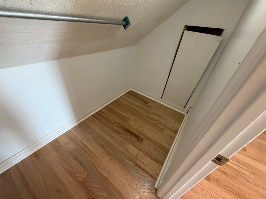 Stair Landing Hardwood Detail