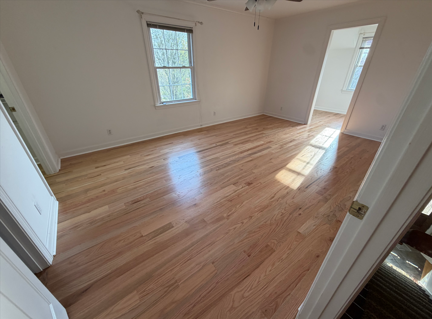 Refinished Red Oak Hardwoods